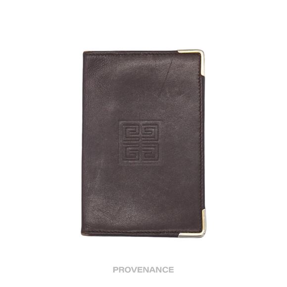 Givenchy Pocket Organizer Wallet - Chocolate Leather - Picture 1 of 5
